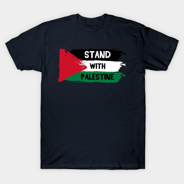 Stand With Palestine Supporters Free Gaza Jerusalem Mosque T-Shirt by SuMrl1996